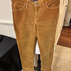 Woman’s Patagonia Corduroy Organic Cotton Straight Leg Pants Size 28
